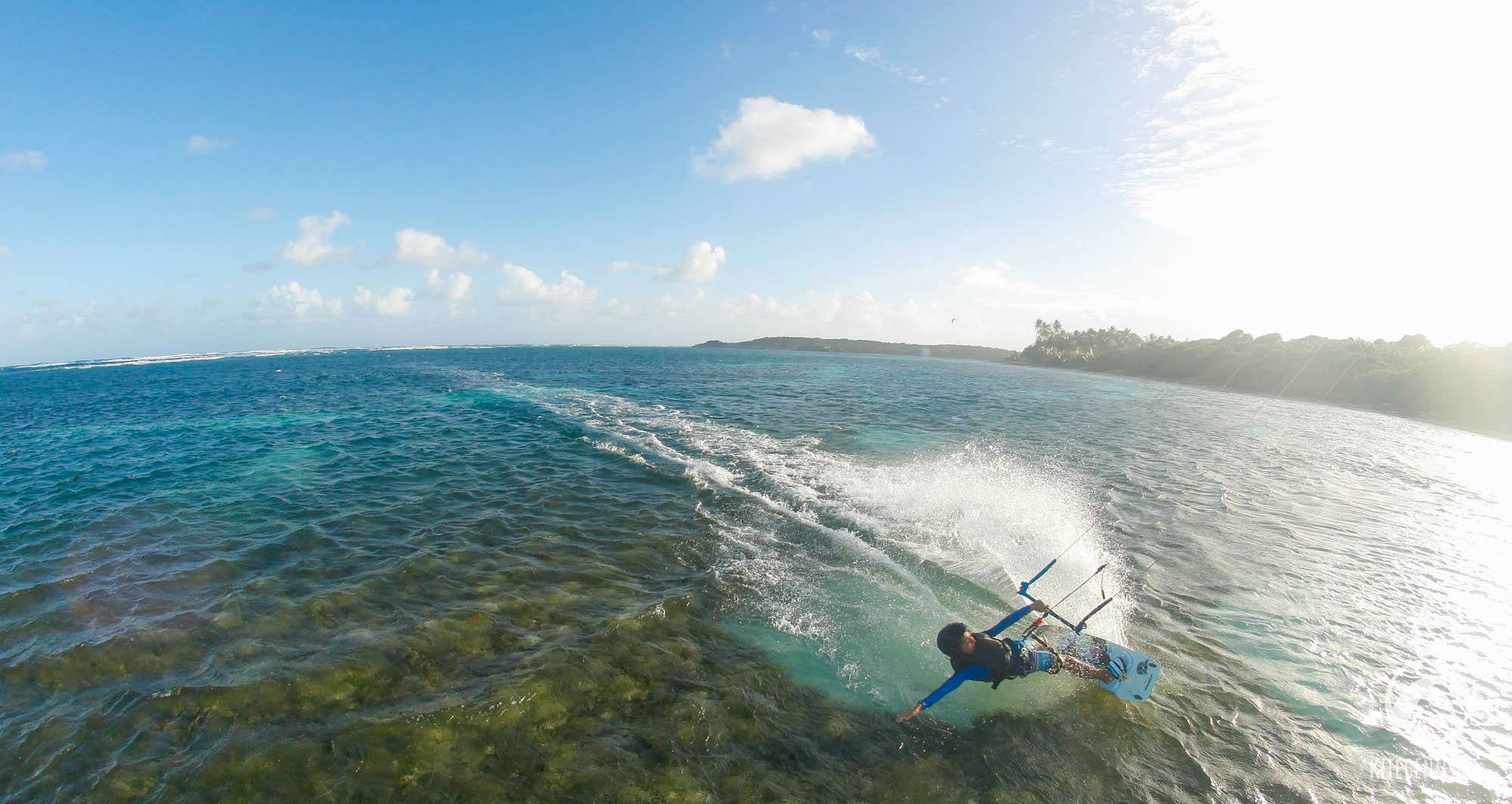 Lagon du François Kitecenter 972 école de kitesurf en Martinique